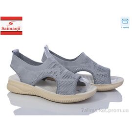Фотография Босоножки женские летние Лето R518-2 (8 пар р.37-42) "Saimaoji" недорого оптом от прямого поставщика