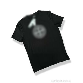 Фотография Футболка мужская Лето ST-S-1-1 black (5 шт. р.сетка S-2XL) "Vegas" недорого оптом от прямого поставщика