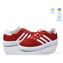 Фотография Кроссовки женские модные Весна/осень 25S9 червоний (6 пар р.36-41) "Royal-shoes" недорого оптом от прямого поставщика