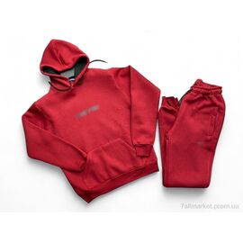 Фотография Спортивный костюм мужской Весна/осень 06-5 червоний (4 шт. р.сетка M-2XL) "Verton" недорого оптом от прямого поставщика