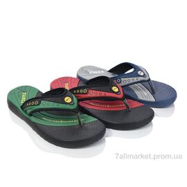 Фотография Шлепки детские летние Лето N2201 mix (6 пар р.36-41) "Inblue" недорого оптом от прямого поставщика