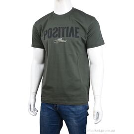 Футболка чоловіча Літо 3707-056-1 green (4 шт. р.сіткаM-2XL) "Мир" недорого оптом від прямого постачальника