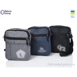 Сумка чоловіча 163-2 mix 21*15*8 см, "Reluna Group" недорого оптом від прямого постачальника