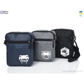 Сумка чоловіча 163-4 mix 21*15*8 см, "Reluna Group" недорого оптом від прямого постачальника
