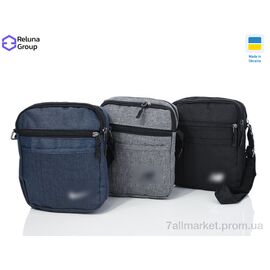 Сумка чоловіча 3-2-1 mix 21*15*8 см, "Reluna Group" недорого оптом від прямого постачальника