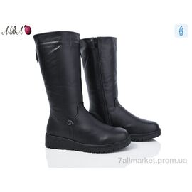 Фотография Сапоги женские удобные зима B2ABA0 (8 пар р.37-42) "Aba" недорого оптом от прямого поставщика