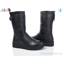Фотография Сапоги женские удобные зима B4ABA0 (6 пар р.41-43) "Aba" недорого оптом от прямого поставщика