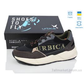 Кросівки чоловічі модні Весна/осінь UM024260 black-grey (8 пар р.41-46) "Restime" недорого оптом від прямого постачальника