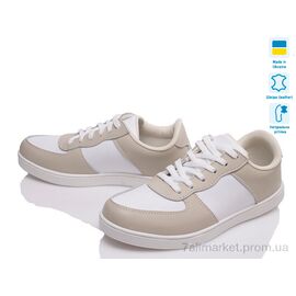 Фотография Кроссовки женские модные Весна/осень Paradize F05-0110-08A бежево-білий (6 пар р.36-41) "Prime-Opt" недорого оптом от прямого поставщика