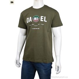 Футболка чоловіча Літо 3707-0088-2 green (4 шт. р.сіткаM-2XL) "BIG" недорого оптом від прямого постачальника