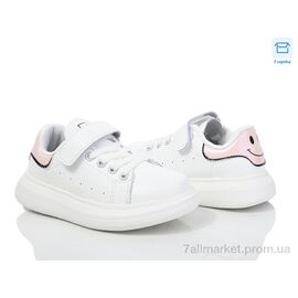 Фотография Кроссовки детские модные Весна/осень A107-7 (8 пар р.26-31) "Ok Shoes" недорого оптом от прямого поставщика