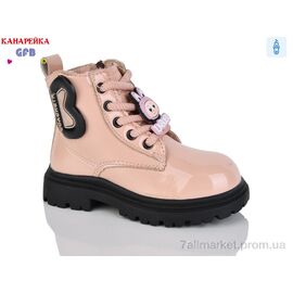 Фотография Ботинки детские удобные Весна/осень F2526-4 (8 пар р.26-31) "GFB-Канарейка" недорого оптом от прямого поставщика