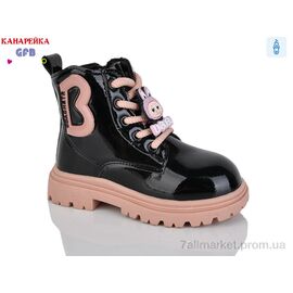Черевики дитячі зручні Весна/осінь F2526-6 (8 пар р.26-31) "GFB-Канарейка" недорого оптом від прямого постачальника