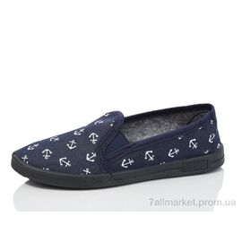 Фотография Слипоны женские тканевые Весна/осень Якір (7 пар р.36-41) "Lot Shoes" недорого оптом от прямого поставщика