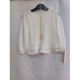 Блузка дитяча на дівчинку 9961 white-old-1 р.6-14 "iBamBino" недорого оптом від прямого постачальника