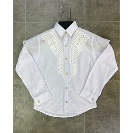 Сорочка дитяча на дівчинку 9957 white-old-2 р.6-9 "iBamBino" недорого оптом від прямого постачальника