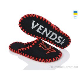 Фотография Тапки женские для дома Весна/осень 213W чорний (9 пар р.36-41) "Active" недорого оптом от прямого поставщика