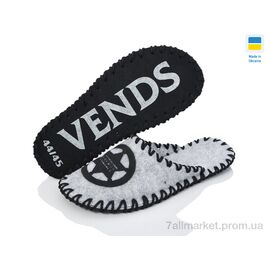 Тапки чоловічі домашні Весна/осінь 360M сірий (9 пар р.40-45) "Active" недорого оптом від прямого постачальника