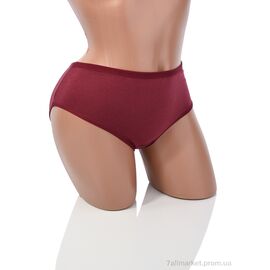 Фотография Трусы Весна/осень 001-05-1 wine (XL) 08990 (12 шт. р.сетка XL) "Obuvok" недорого оптом от прямого поставщика