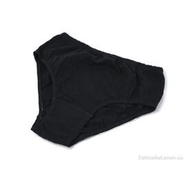 Фотография Трусы Весна/осень 001-01-1 black волна (10) 08990 (12 шт. р.сетка 10) "Obuvok" недорого оптом от прямого поставщика