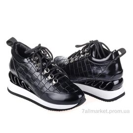 Кросівки жіночі модні Весна/осінь Prime SCR0320-34 BLACK KOGA-1 (8 пар р.36-41) "Prime-Opt" недорого оптом від прямого постачальника