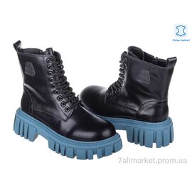 Фотография Ботинки женские стильные Весна/осень Prime YP-168-8 BLACK KOGA-1 (8 пар р.36-40) "Prime-Opt" недорого оптом от прямого поставщика