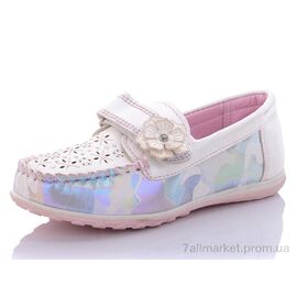 Фотография Мокасины детские демисезонные Весна/осень 18305-1 (8 пар р.26-31) "Obuvok" недорого оптом от прямого поставщика