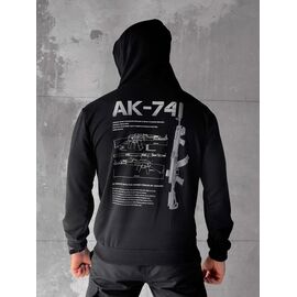 Худи чоловічий 426 black р.M-3XL "Madoka" недорого оптом від прямого постачальника