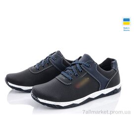 Кросівки чоловічі модні Весна/осінь Kluchkovskiy С22-2 черный (8 пар р.40-45) "Paolla" недорого оптом від прямого постачальника