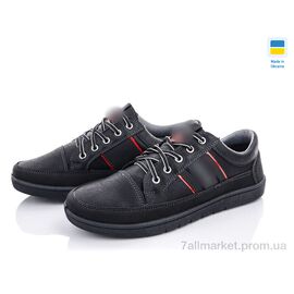 Кросівки чоловічі модні Весна/осінь Paolla 166-6101 черный (8 пар р.40-45) "Paolla" недорого оптом від прямого постачальника