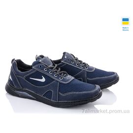 Фотография Кроссовки мужские модные Весна/осень Yulius Y83N синий (8 пар р.40-45) "Paolla" недорого оптом от прямого поставщика