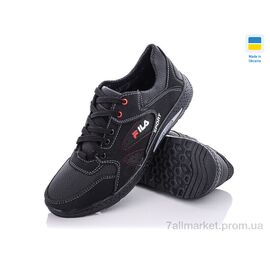 Фотография Кроссовки мужские модные Весна/осень SunShine КР10Ф черный (8 пар р.40-45) "Paolla" недорого оптом от прямого поставщика