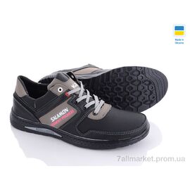 Кросівки чоловічі модні Весна/осінь SunShine КР26 SOL чорно-оливковий (8 пар р.40-45) "Paolla" недорого оптом від прямого постачальника