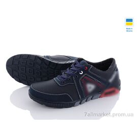 Фотография Кроссовки мужские модные Весна/осень SunShine КР37R синій (8 пар р.40-45) "Paolla" недорого оптом от прямого поставщика