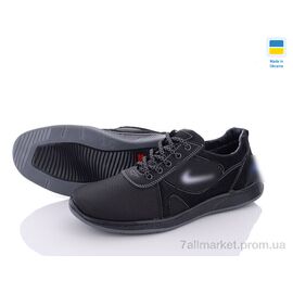 Фотография Кроссовки мужские модные Весна/осень Yulius 81 чорний (8 пар р.40-45) "Paolla" недорого оптом от прямого поставщика