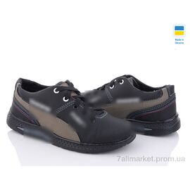 Кросівки дитячі модні Весна/осінь D6P чорно-оливковий (8 пар р.36-41) "Paolla" недорого оптом від прямого постачальника