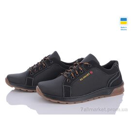 Фотография Кроссовки мужские модные Весна/осень Kluchkovskyy C327 чорний (6 пар р.41-45) "Paolla" недорого оптом от прямого поставщика