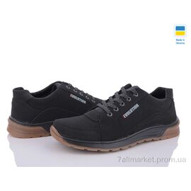 Фотография Кроссовки мужские модные Весна/осень Pilot 57N чорний (8 пар р.40-45) "Paolla" недорого оптом от прямого поставщика