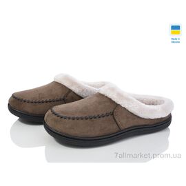 Тапки жіночі для будинку Весна/осінь T05 кавовий (8 пар р.37-41) "Golden Lion" недорого оптом від прямого постачальника