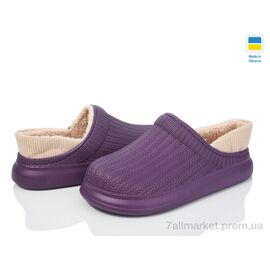 Фотография Галоши женские Весна/осень 7001 фіолетовий (8 пар р.37-41) "Golden Lion" недорого оптом от прямого поставщика