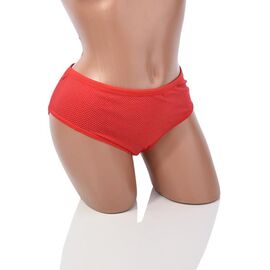 Фотография Трусы женские 002-04-1 red  08990 р.2XL "Obuv OK2" недорого оптом от прямого поставщика