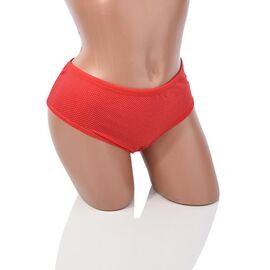 Фотография Трусы женские 002-04-1 red  08990 р.XL "Obuv OK2" недорого оптом от прямого поставщика