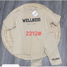 Фотография Костюм женский 2212 grey р.L-2XL "CLOVER" недорого оптом от прямого поставщика