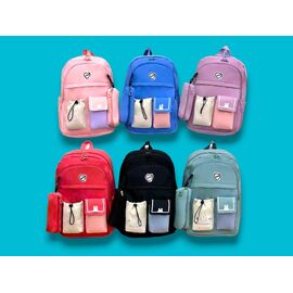 Фотография Рюкзак детский на девочку FS3336 mix р.45*32*18 "CLOVER" недорого оптом от прямого поставщика