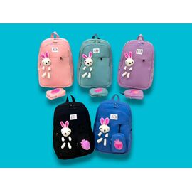 Фотография Рюкзак детский на девочку FS2376 mix р.43*30*13 "CLOVER" недорого оптом от прямого поставщика