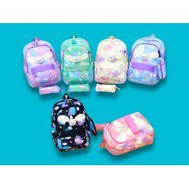 Фотография Рюкзак детский на девочку FS1330 mix р.45*31*17 "CLOVER" недорого оптом от прямого поставщика