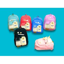 Фотография Рюкзак детский на девочку FS2337 mix р.45*31*16 "CLOVER" недорого оптом от прямого поставщика