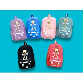 Фотография Рюкзак детский на девочку FS2391 mix р.45*31*16 "CLOVER" недорого оптом от прямого поставщика