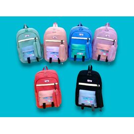 Фотография Рюкзак детский на девочку FS3349 mix р.45*32*15 "CLOVER" недорого оптом от прямого поставщика