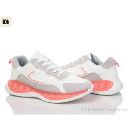 Кросівки жіночі модні Весна/осінь 3746-B361-1 (8 пар р.36-41) "BIG" недорого оптом від прямого постачальника